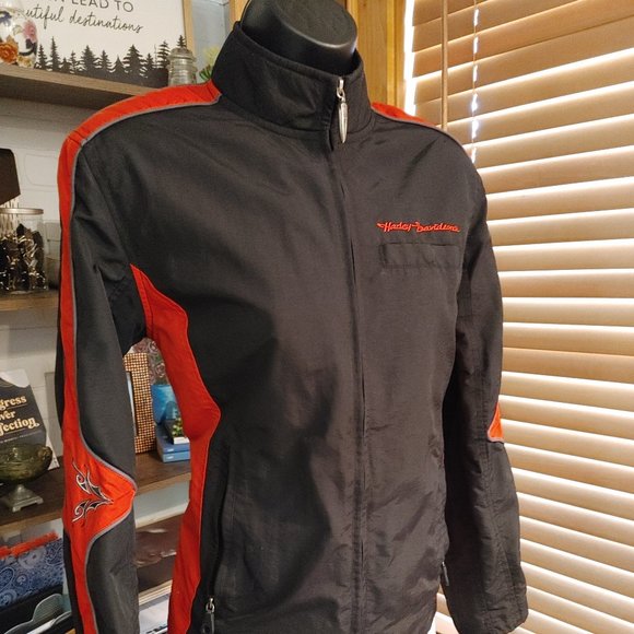 Harley-Davidson Jackets & Blazers - Harley-Davidson Vortex Nylon Lightweight Nylon Rain Jacket